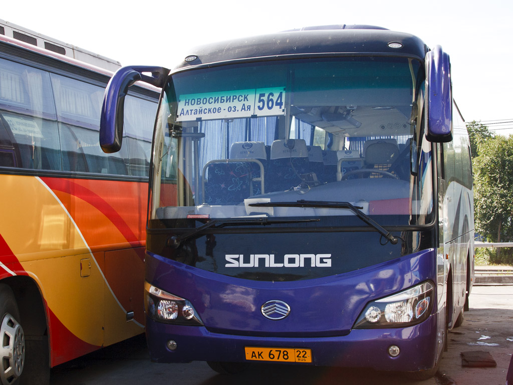 Алтайский край, Sunlong SLK6798F1A № АК 678 22