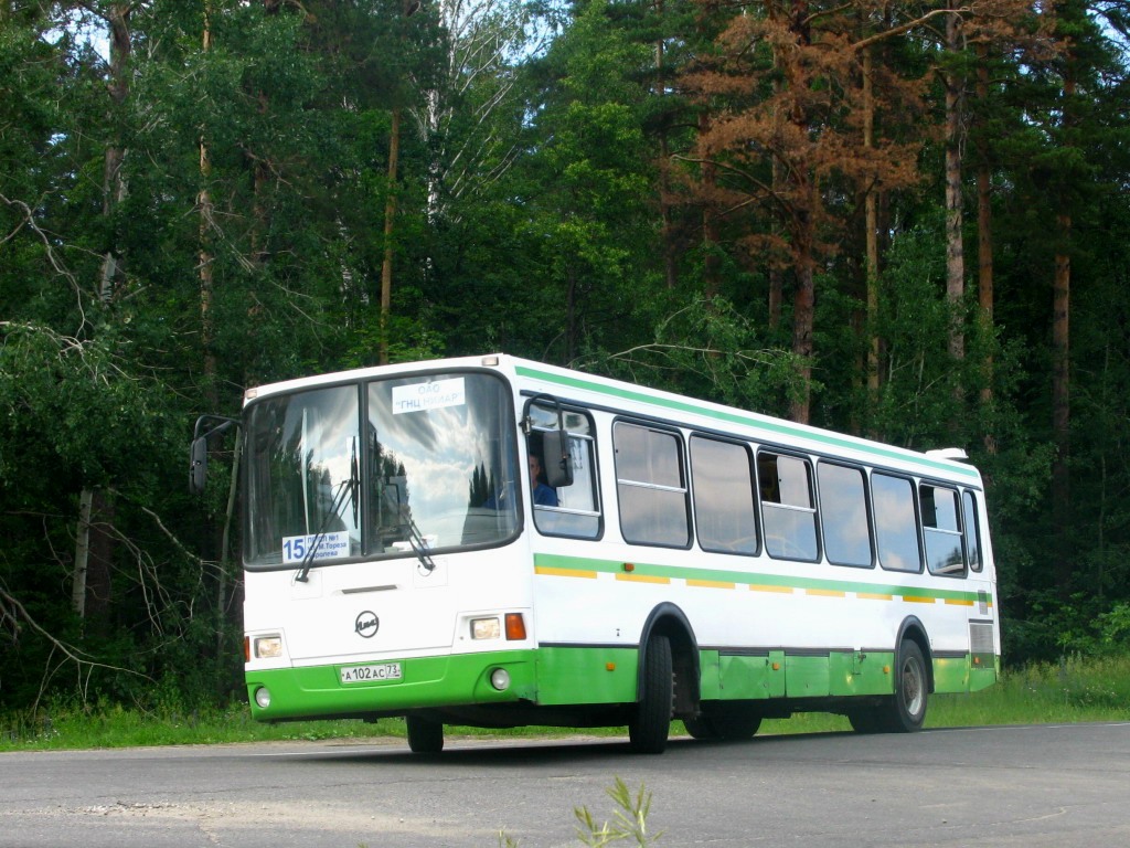 Ульяновская область, ЛиАЗ-5256.35 № А 102 АС 73