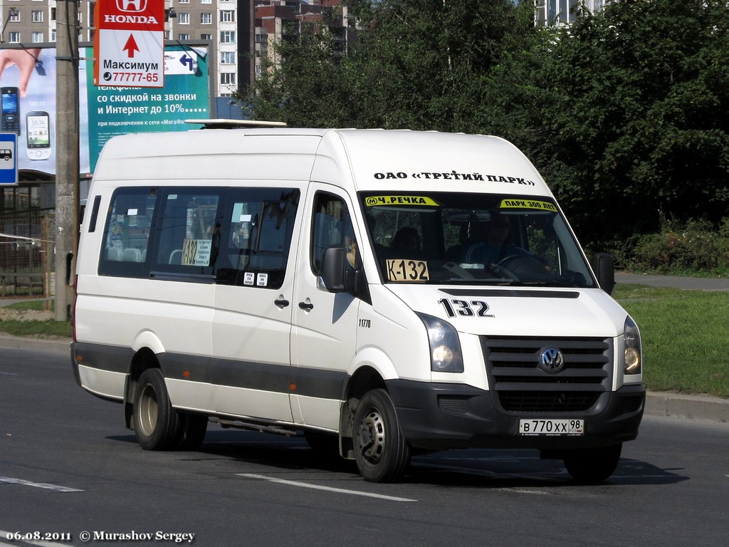 Санкт-Петербург, БТД-2219 (Volkswagen Crafter) № В 770 ХХ 98