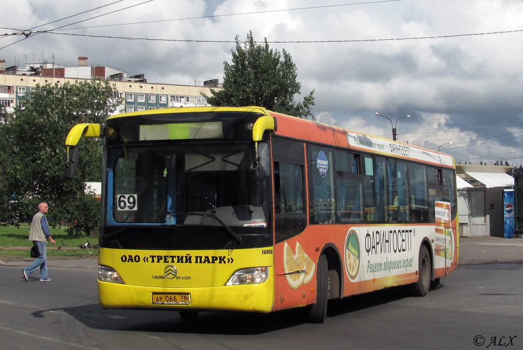 Санкт-Петербург, Golden Dragon XML6112UE № АР 066 78