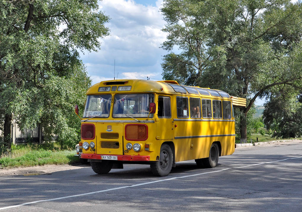 Харьковская область, ПАЗ-672М № AX 7651 BC