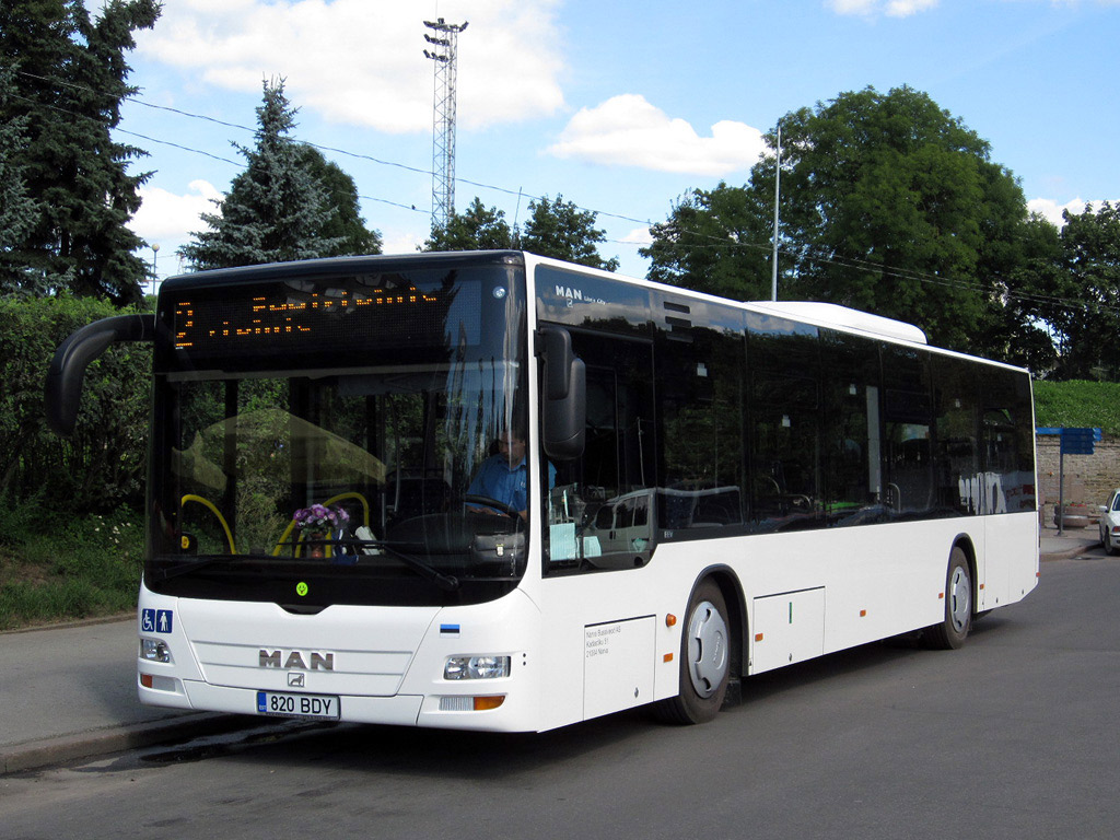 Эстония, MAN A21 Lion's City NL283 № 820 BDY