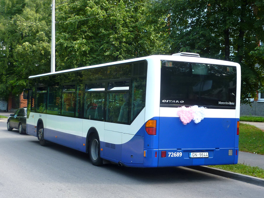 Латвия, Mercedes-Benz O530 Citaro № 72689