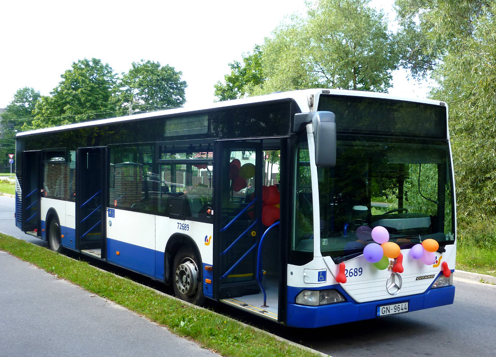 Латвия, Mercedes-Benz O530 Citaro № 72689