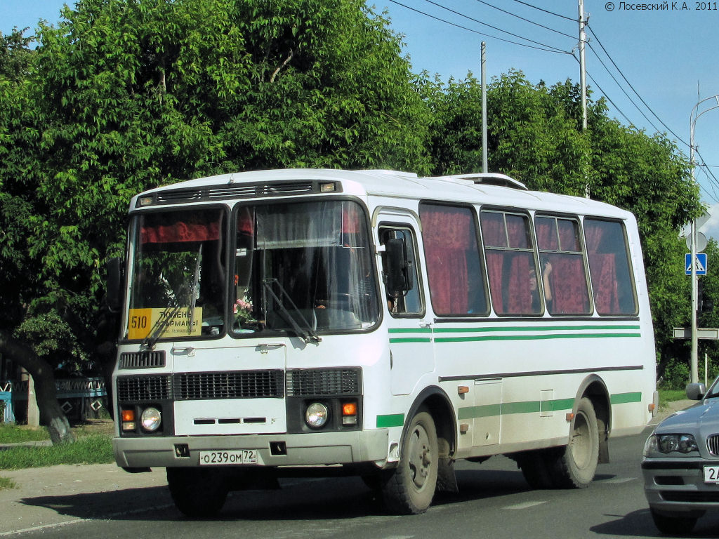 Тюменская область, ПАЗ-3205-110 № О 239 ОМ 72