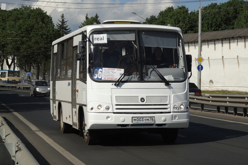 Yaroslavl region, PAZ-320402-03 Nr. М 003 УМ 76