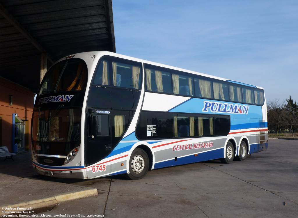 Argentyna, Metalsur Starbus 405 Nr 6745