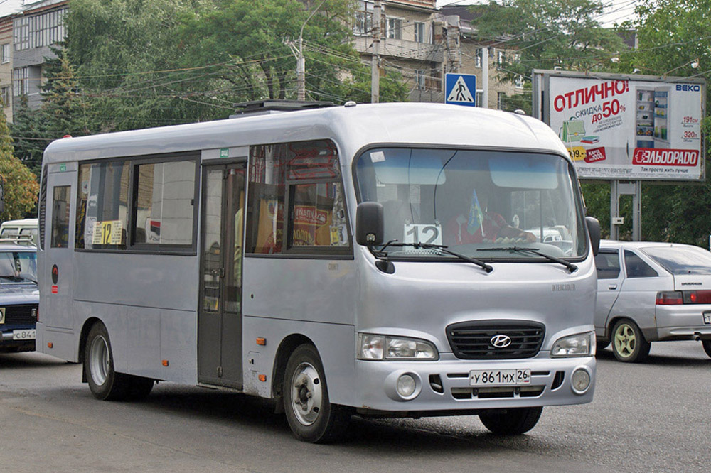 Ставропольский край, Hyundai County LWB C11 (ТагАЗ) № У 861 МХ 26