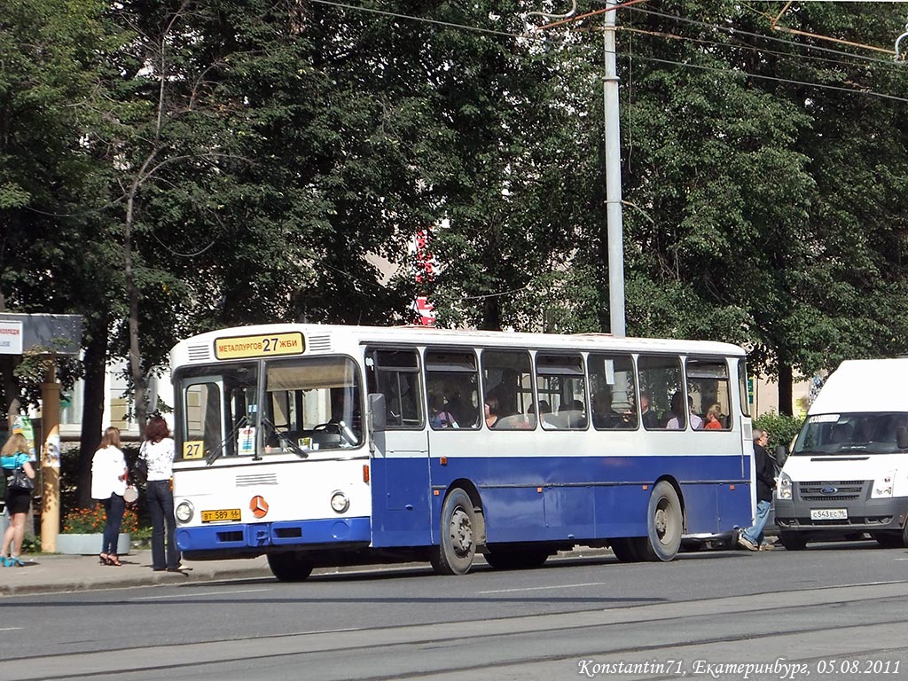 Свердловская область, Mercedes-Benz O305 № ВТ 589 66