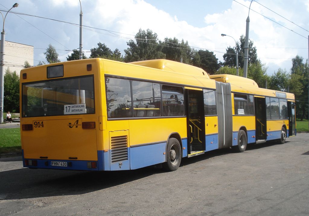 Литва, Mercedes-Benz O405GN2 CNG № 914