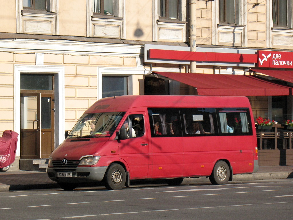 Санкт-Петербург, Mercedes-Benz Sprinter W903 316CDI № Е 578 АХ 178