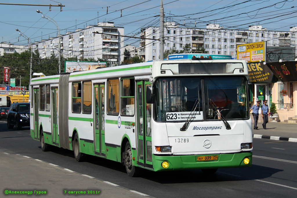 Москва, ЛиАЗ-6212.01 № 13289