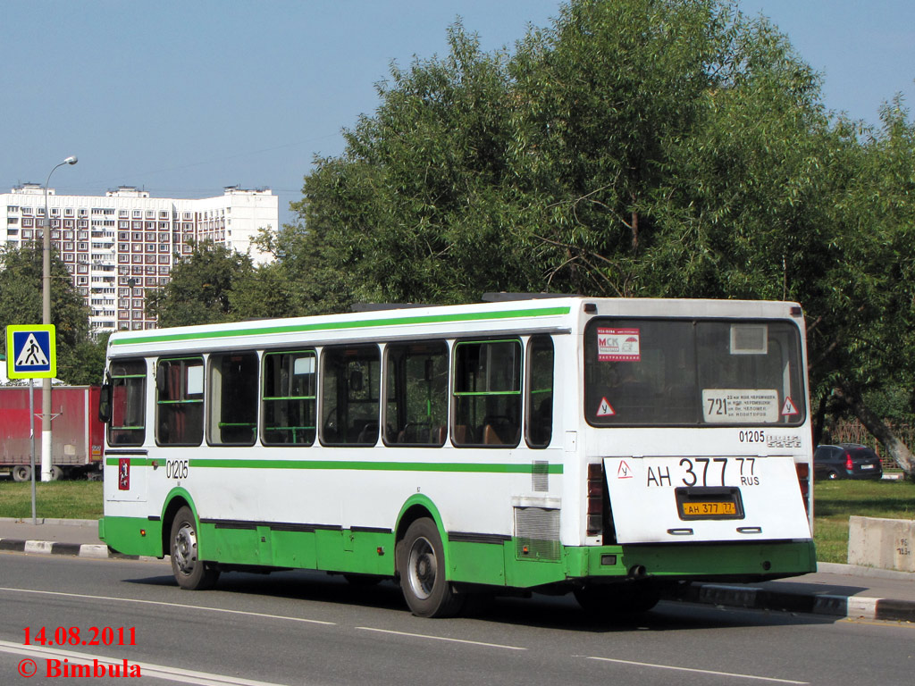 Moscow, LiAZ-5256.25 № 01205