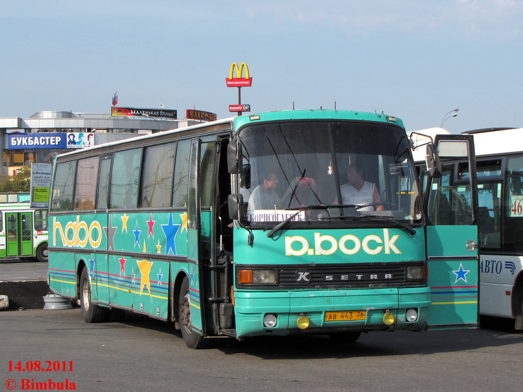 Воронежская область, Setra S215HM № АВ 443 36