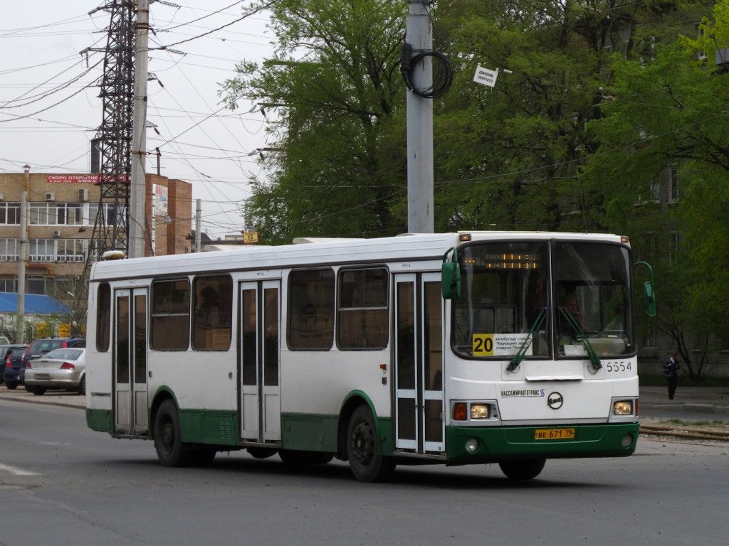 Санкт-Петербург, ЛиАЗ-5256.25 № 5554