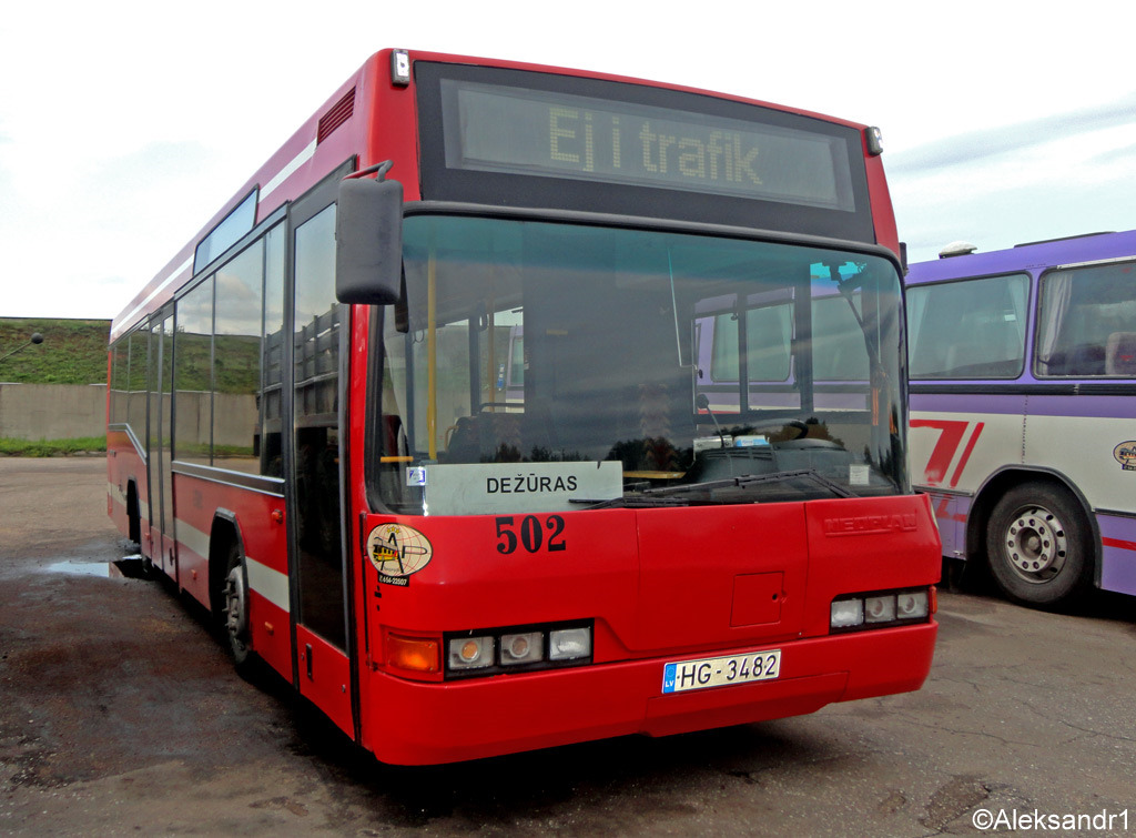 Латвия, Neoplan N4011NF № 502