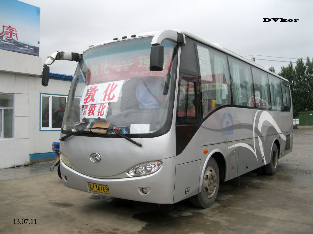 Китай, Higer KLQ6883Q (King Long) № 吉H 34169