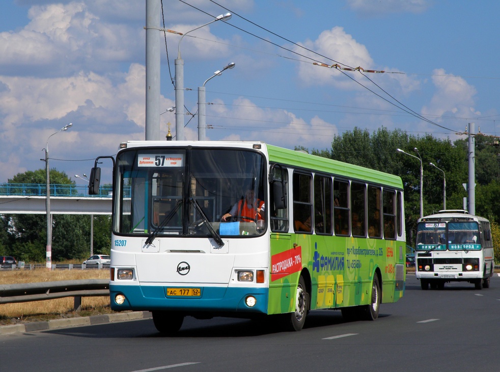 Nizhegorodskaya region, LiAZ-5256.26 Nr. 15207