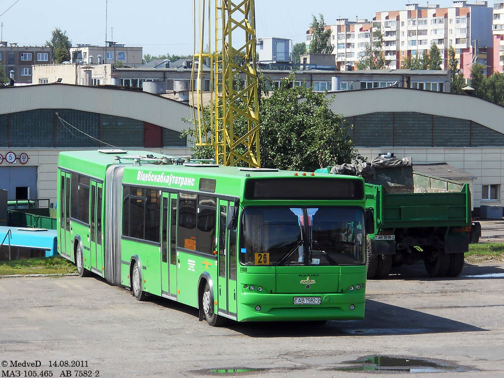 Vitebsk region, MAZ-105.465 Nr. 011088