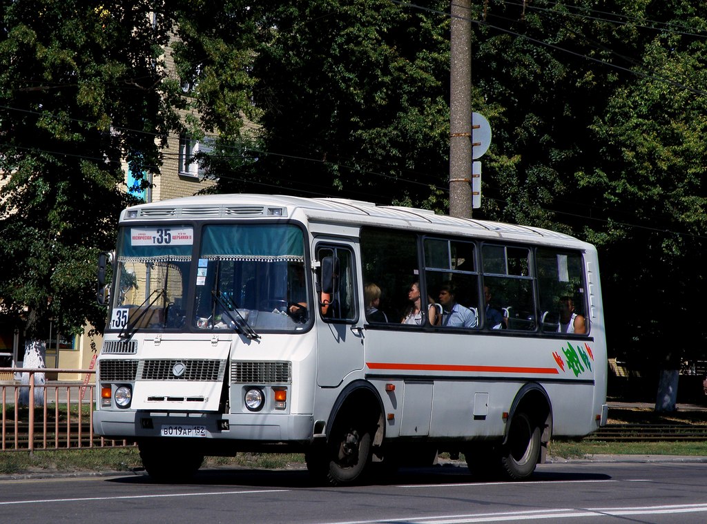 Нижегородская область, ПАЗ-32054 № В 019 АР 152