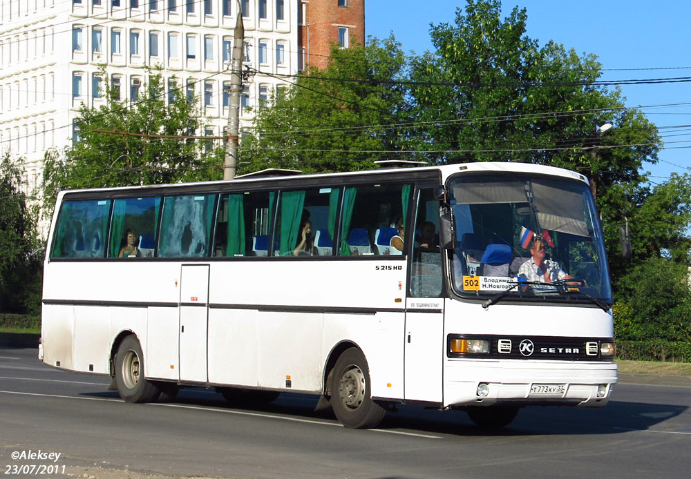 Владимирская область, Setra S215HD № Т 773 КУ 33