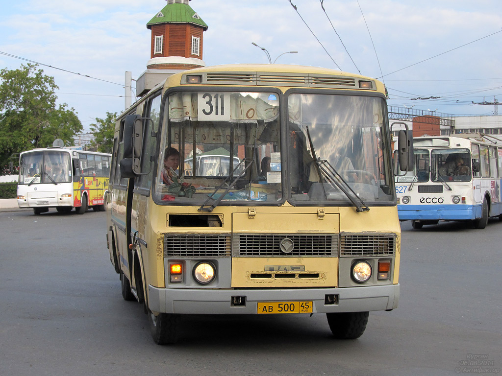 Курганская область, ПАЗ-32053 № АВ 500 45