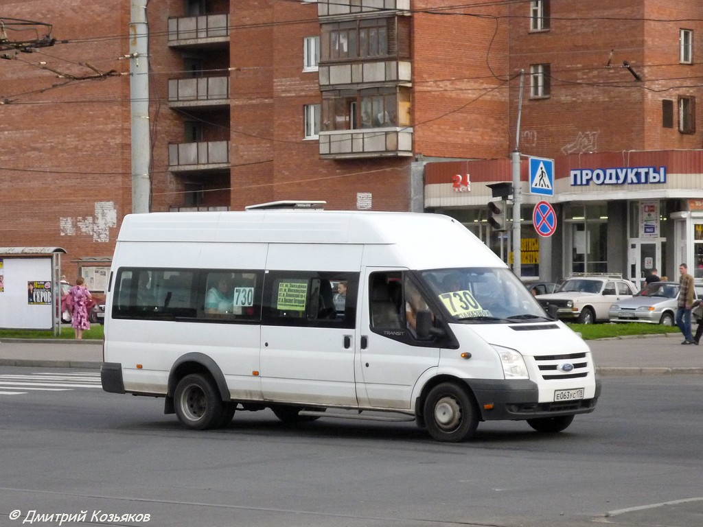 Санкт-Петербург, Нижегородец-222702 (Ford Transit) № Е 063 УС 178