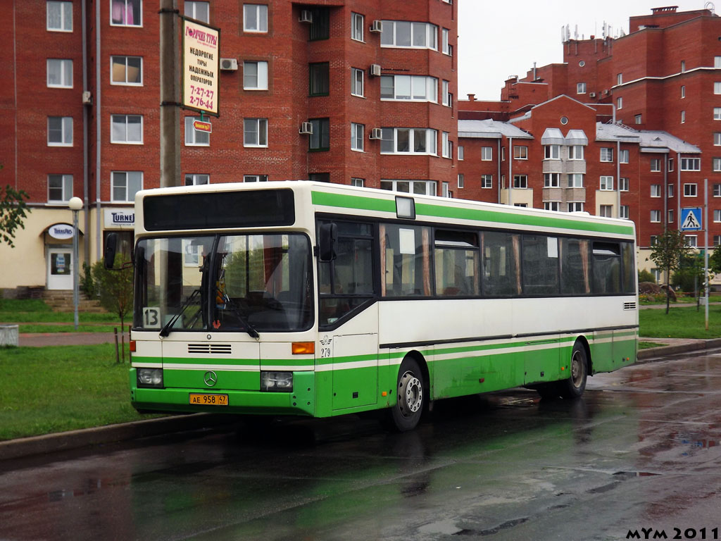 Ленинградская область, Mercedes-Benz O405 № 279