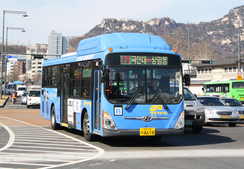 Южная Корея, Hyundai New Super AeroCity 1F/L LF № 4618