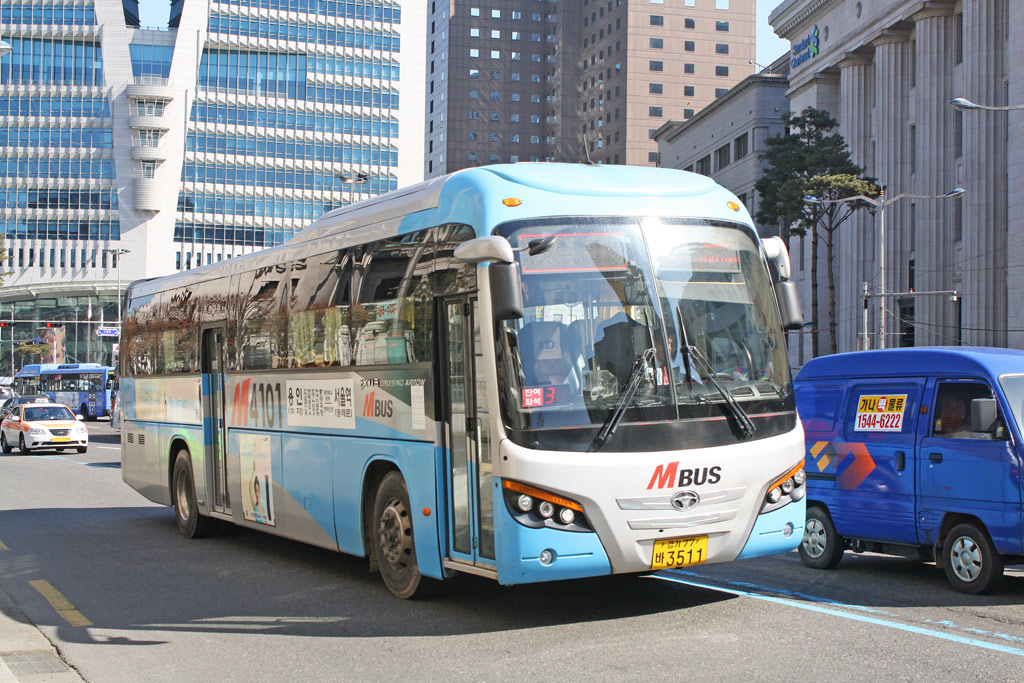 Южная Корея, Daewoo FX116 Cruising Arrow № 경기 77 바 3511
