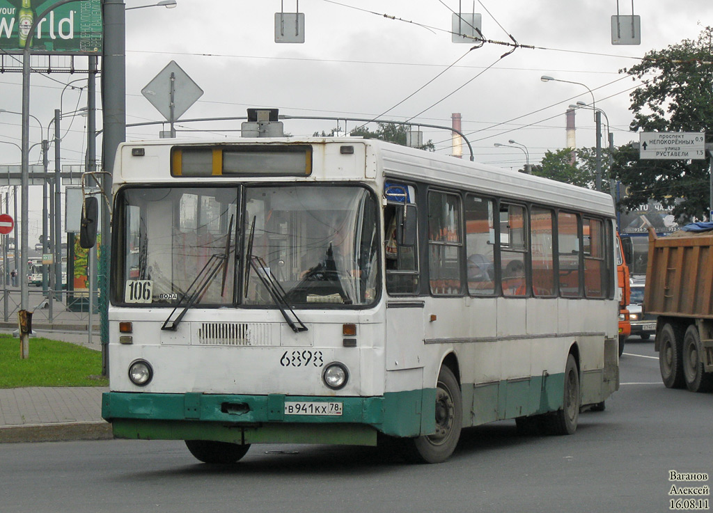 Санкт-Петербург, ЛиАЗ-5256.00 № 6898