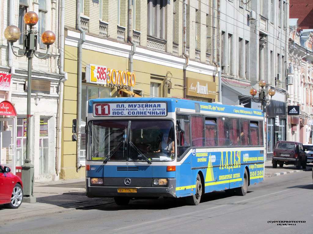 Саратовская область, Mercedes-Benz O405 № АН 114 64