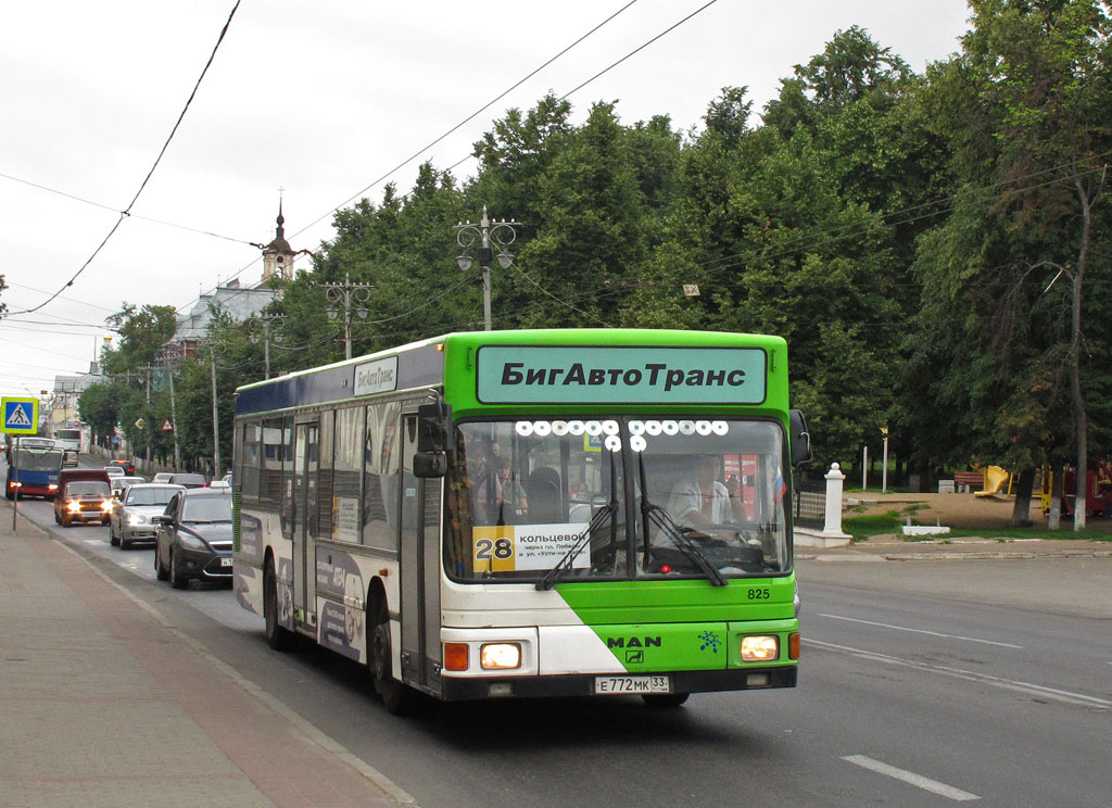 Владимирская область, MAN A10 NL202 № Е 772 МК 33