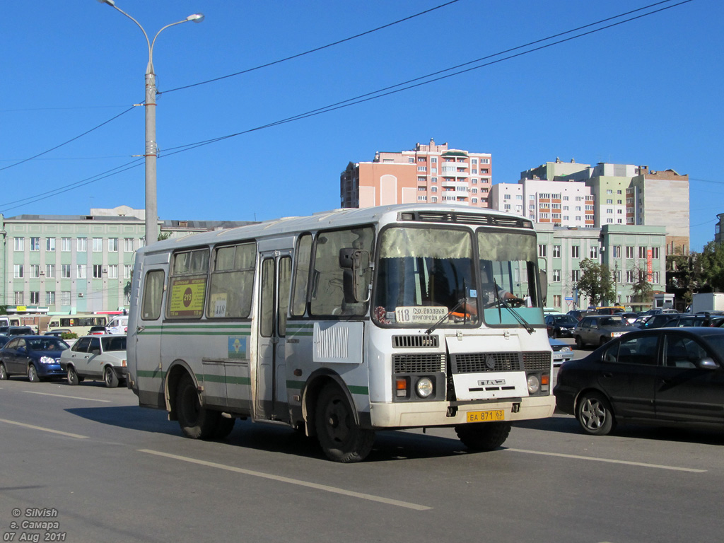 Самарская область, ПАЗ-32053 № ЕА 871 63