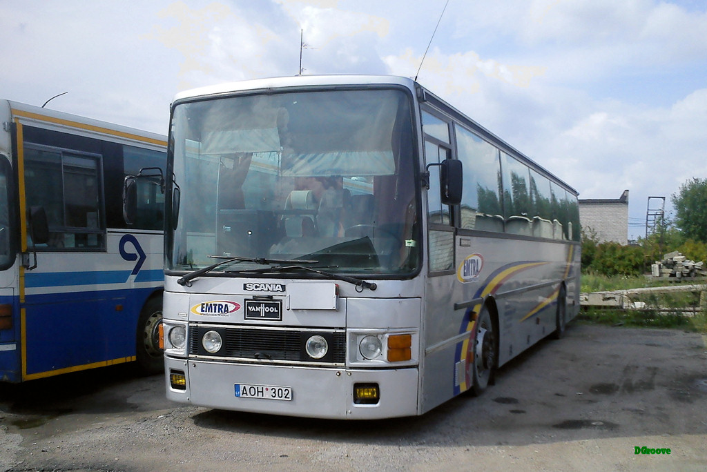 Литва, Van Hool T8 Alizée 260 № AOH 302