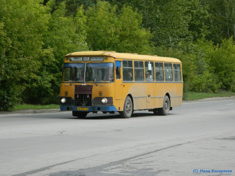 Novosibirsk region, LiAZ-677M № 4158