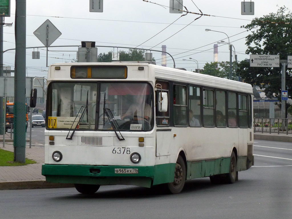 Санкт-Петербург, ЛиАЗ-5256.25 № 6378