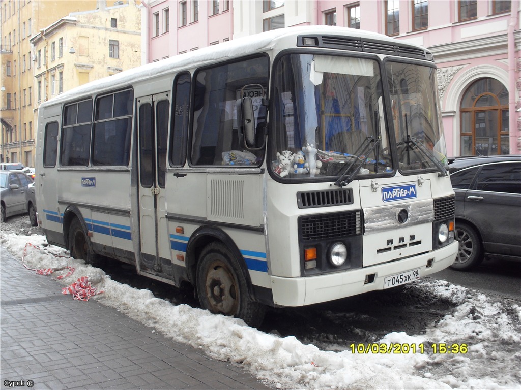 Санкт-Петербург, ПАЗ-32053 № Т 045 ХК 98