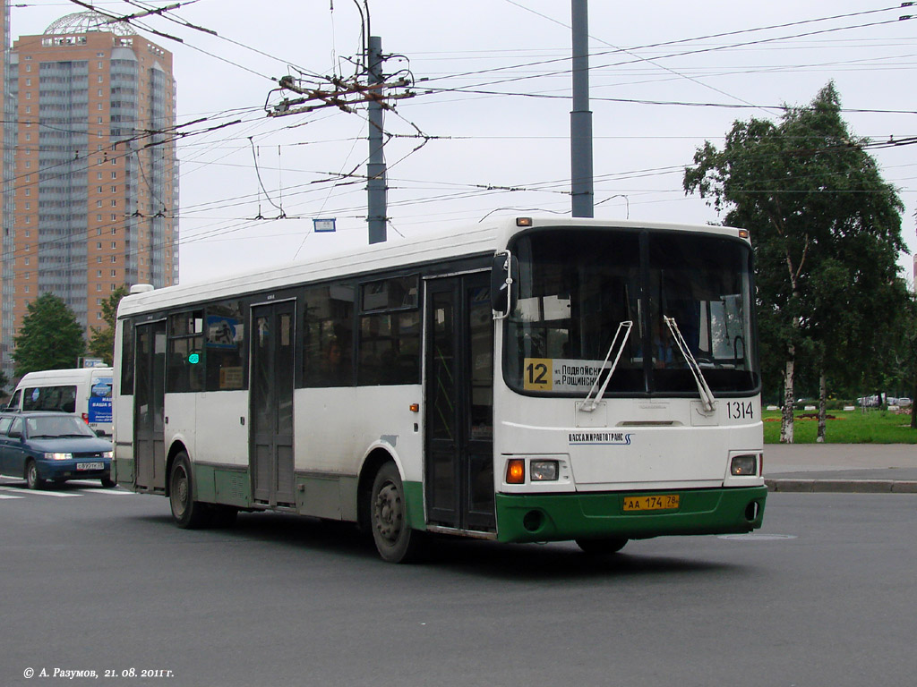 Санкт-Петербург, ЛиАЗ-5256.25 № 1314