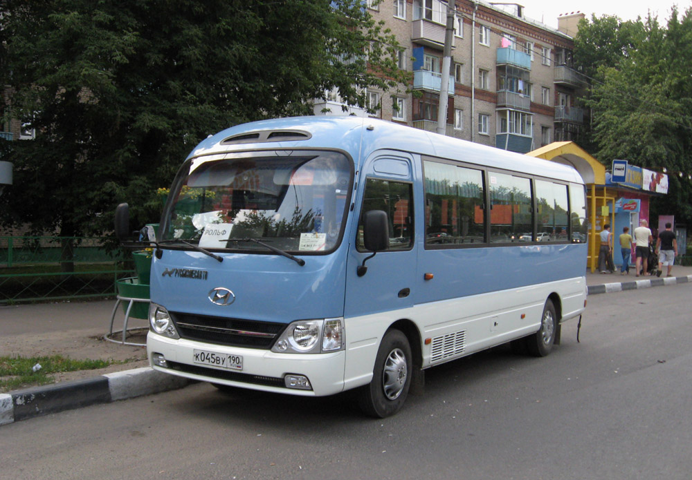 Московская область, Hyundai County Kuzbass № К 045 ВУ 190