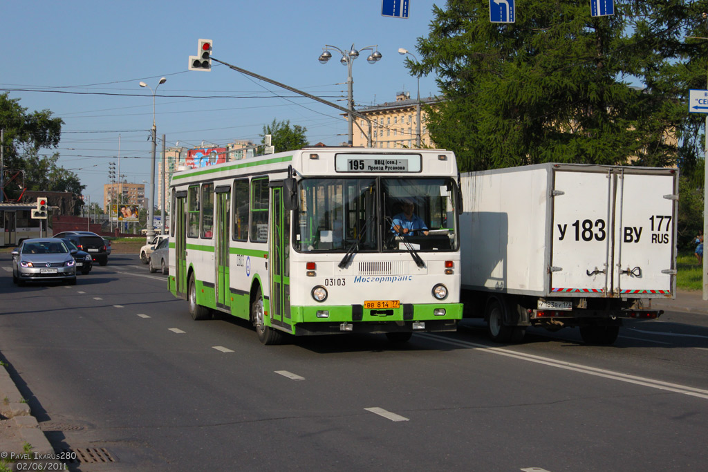 Москва, ЛиАЗ-5256.25 № 03103