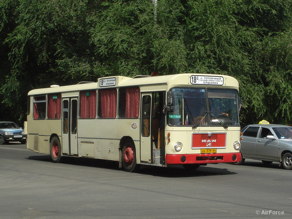 Саратовская область, MAN 192 SL200 № АХ 379 64