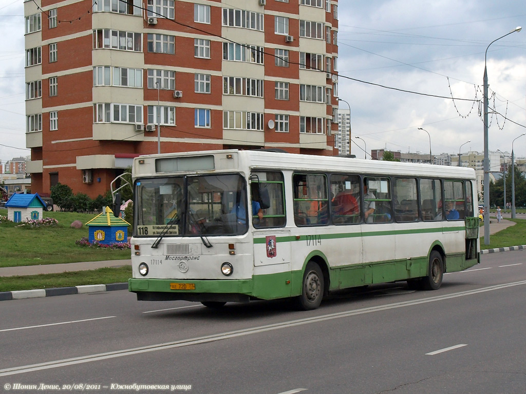 Москва, ЛиАЗ-5256.25 № 17114