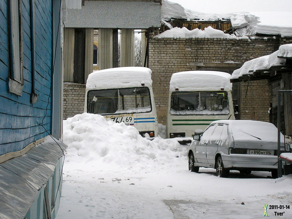 Тверская область, ПАЗ-3205 (00) № АК 364 69; Тверская область — Нерабочие машины