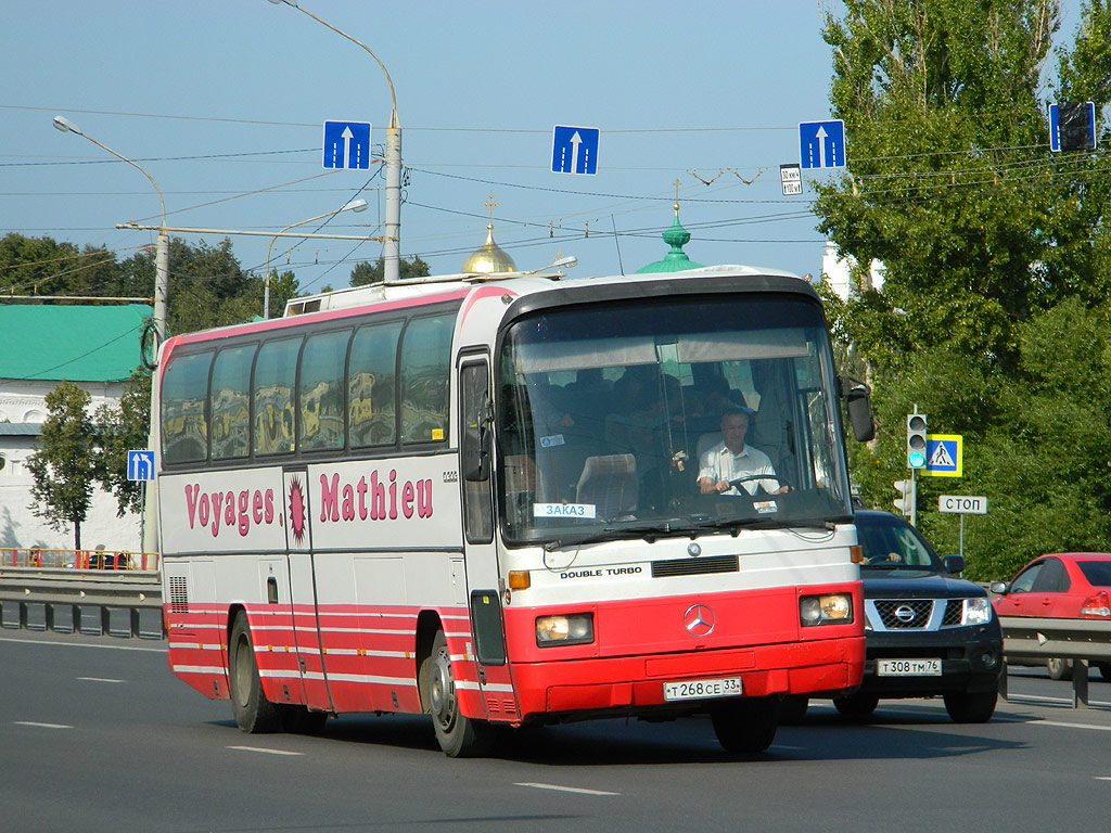Vladimir region, Mercedes-Benz O303-15RHD Nr. Т 268 СЕ 33