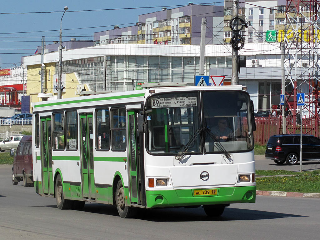 Пензенская область, ЛиАЗ-5256.45 № АЕ 739 58