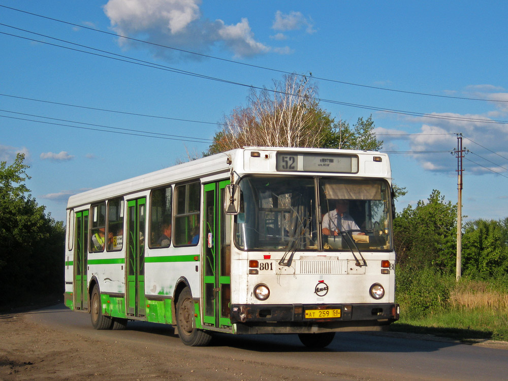 Пензенская область, ЛиАЗ-5256.40 № 801