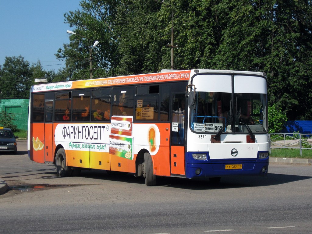 Санкт-Петербург, ЛиАЗ-5256.23-01 (ГолАЗ) № 3310