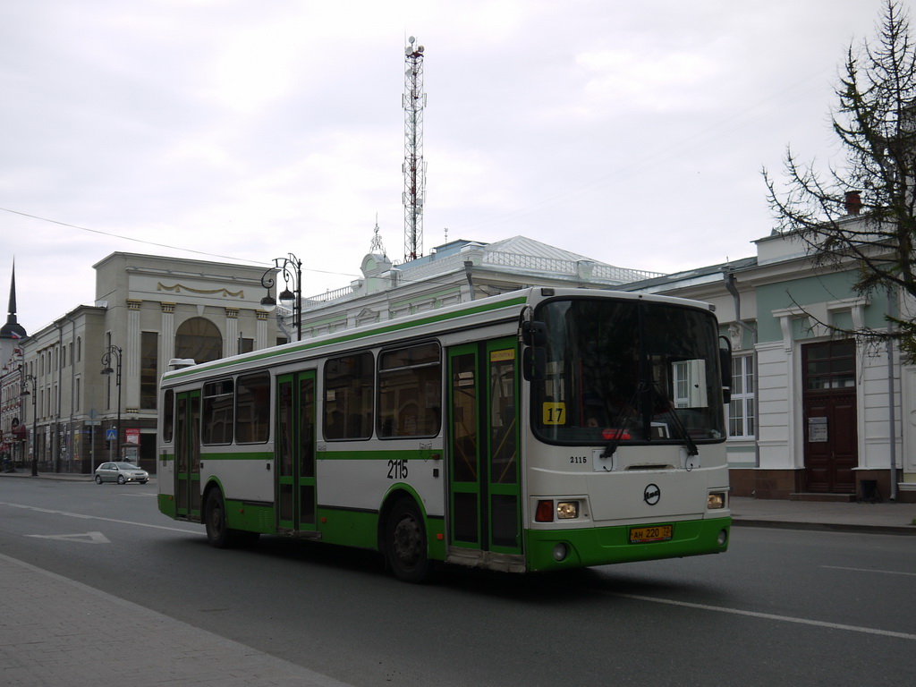 Тюменская область, ЛиАЗ-5293.00 № 2115