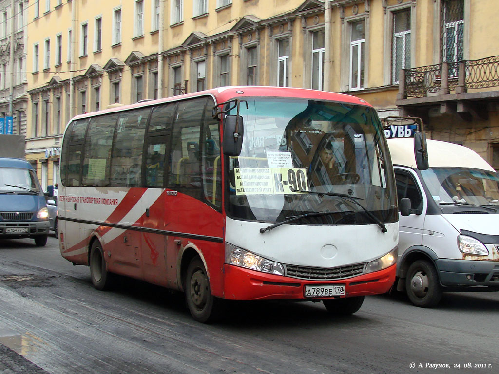 Санкт-Петербург, Yutong ZK6737D № А 789 ВЕ 178